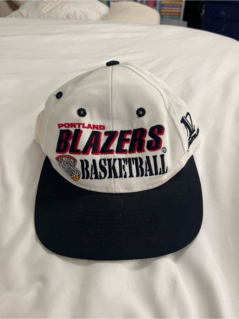 vintage 1990s Portland Trail Blazers Logo Athletic snapback hat